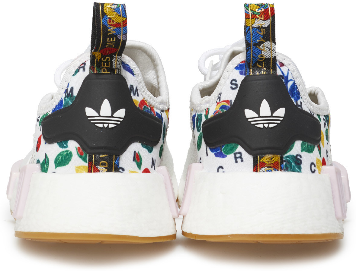 adidas Originals: White Rich Mnisi NMD_R1 - 5