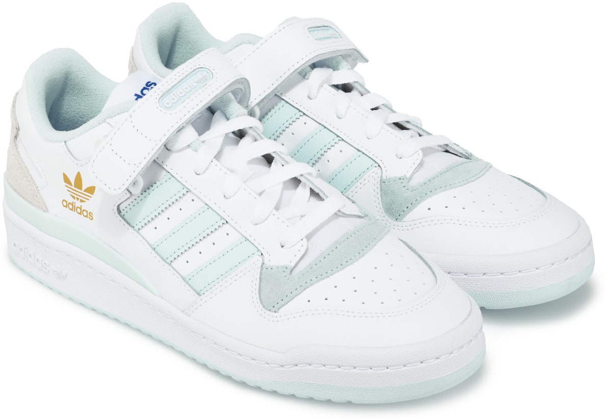 adidas Originals: White Forum Low - 4