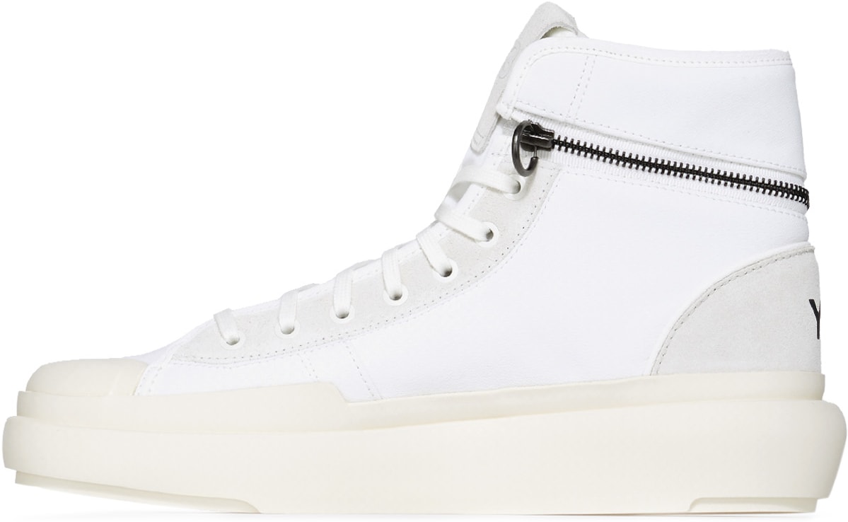 Y-3: Blanc Ajatu Court High Blanc - 2