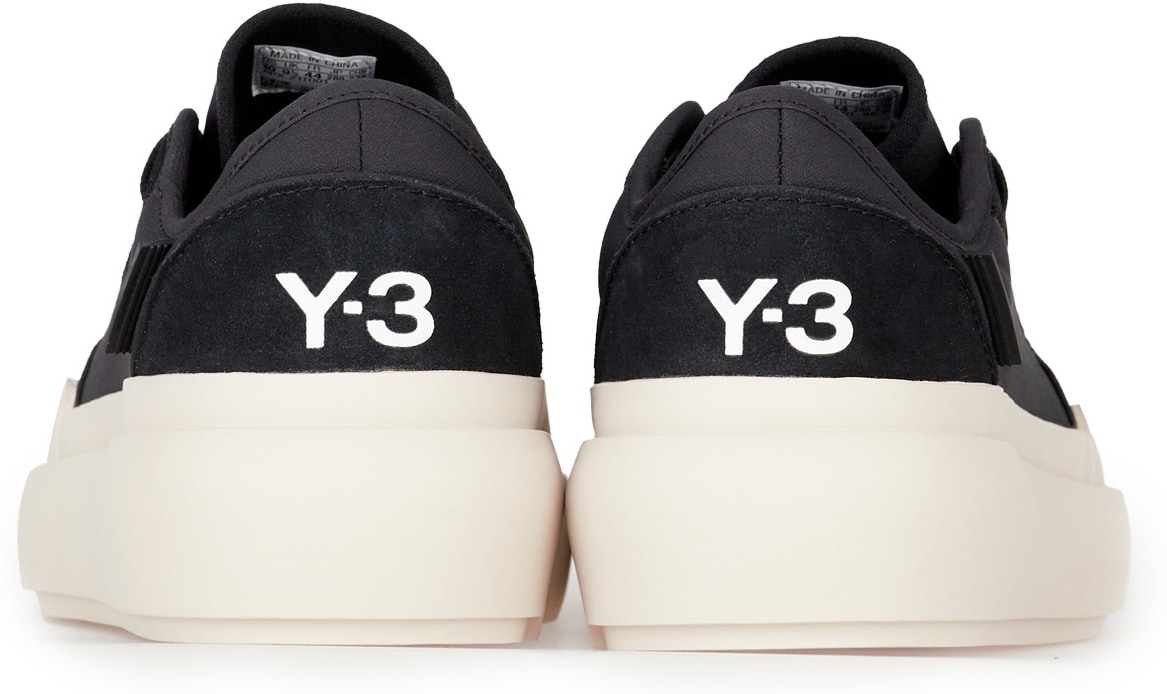 Y-3: Black Ajatu Court Low - 5