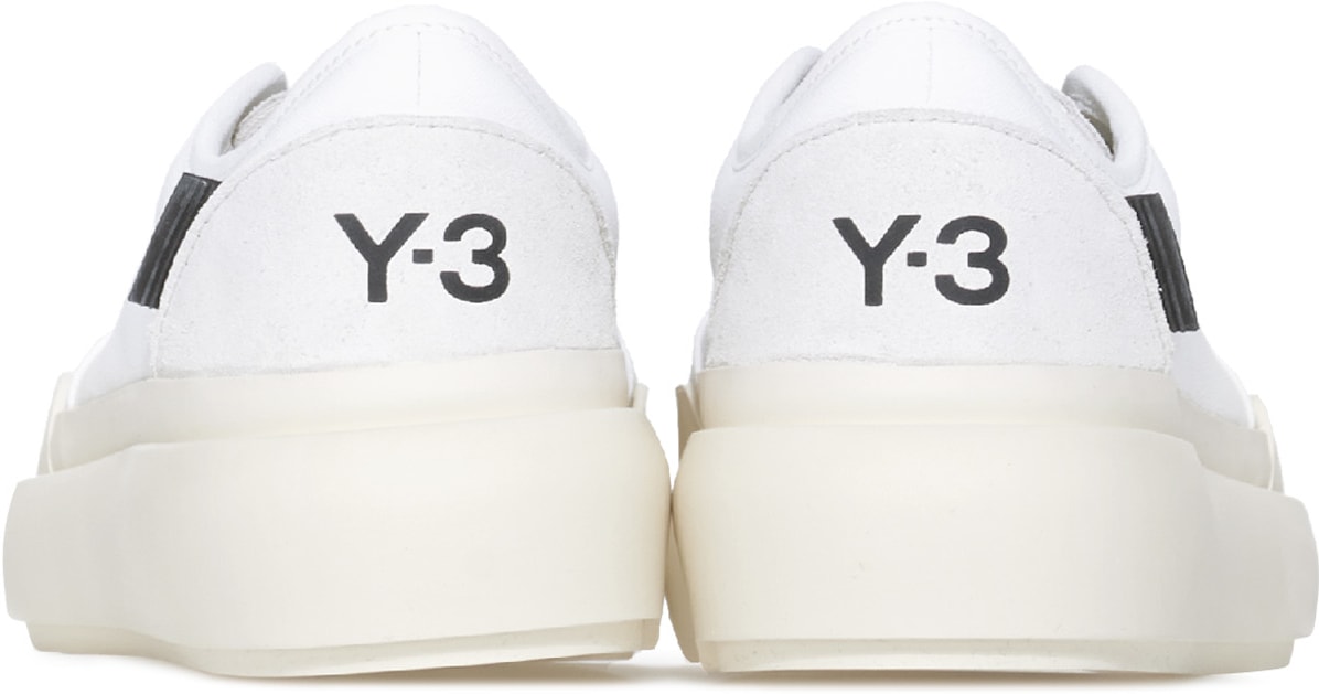 Y-3: White Ajatu Court Low - 5