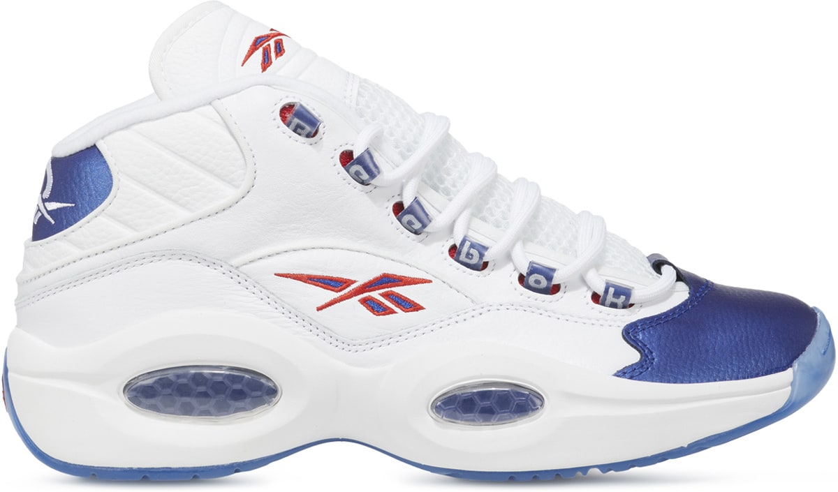 Reebok: White Question Mid - 1