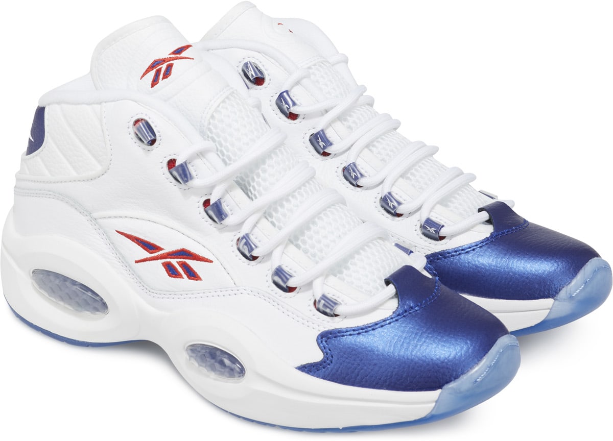 Reebok: White Question Mid - 4