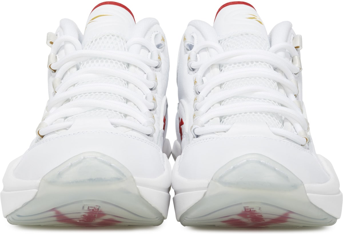 Reebok: Blanc Question Mid Blanc - 3