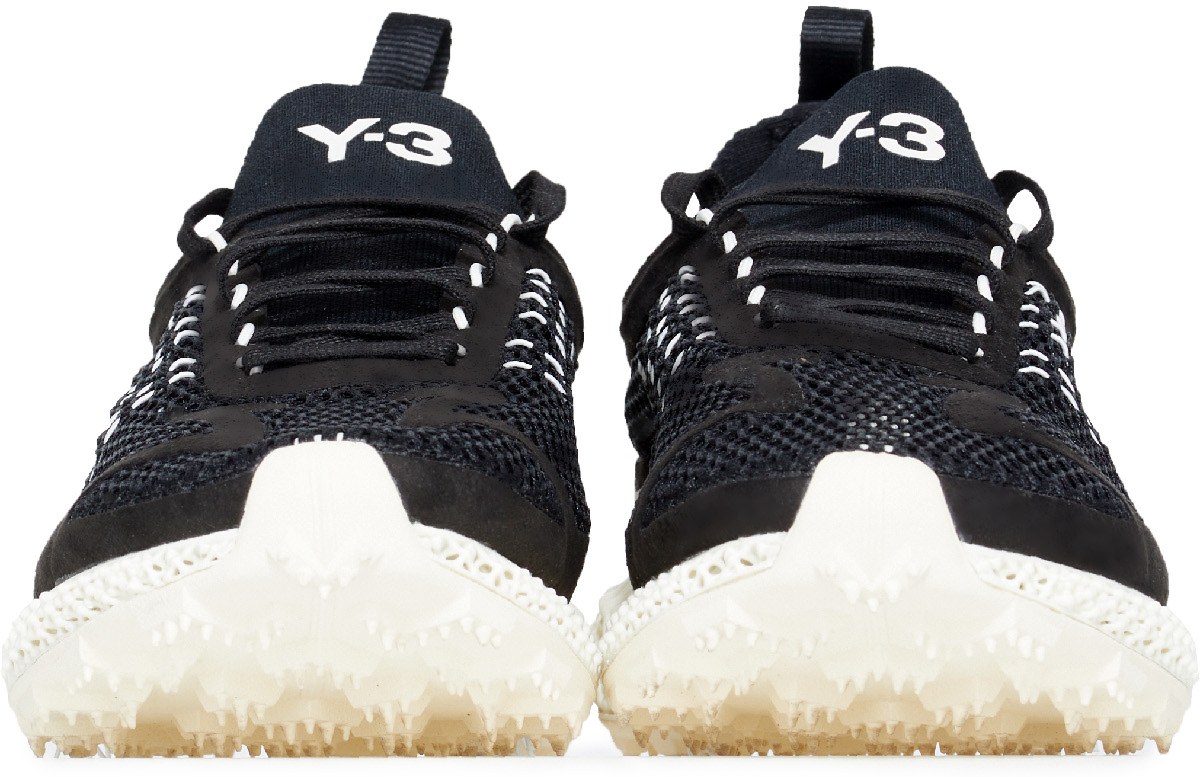 Y-3: Noir Runner 4D Halo Noir - 3