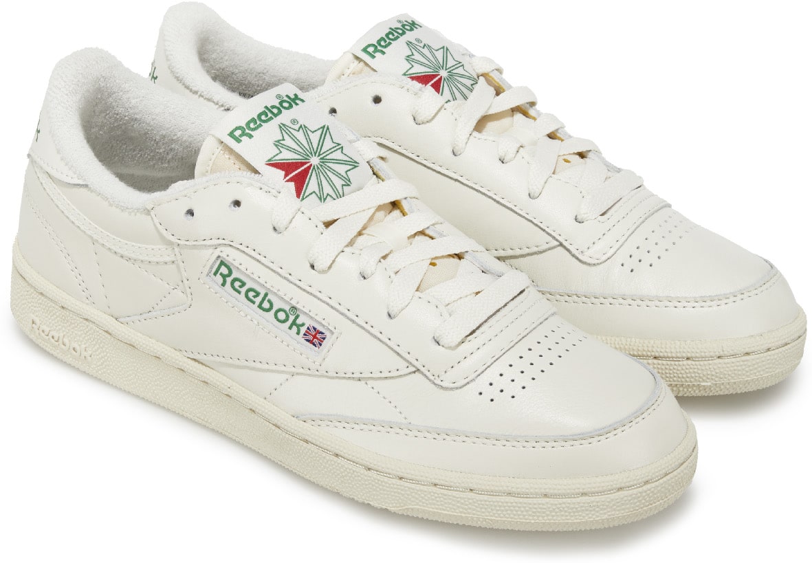 Reebok: Blanc Club C 85 Vintage  Blanc - 4