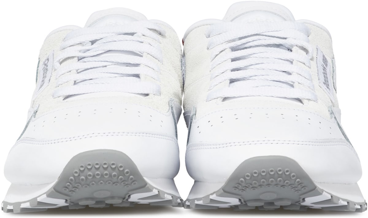 Reebok: Blanc Classic Leather Blanc - 3