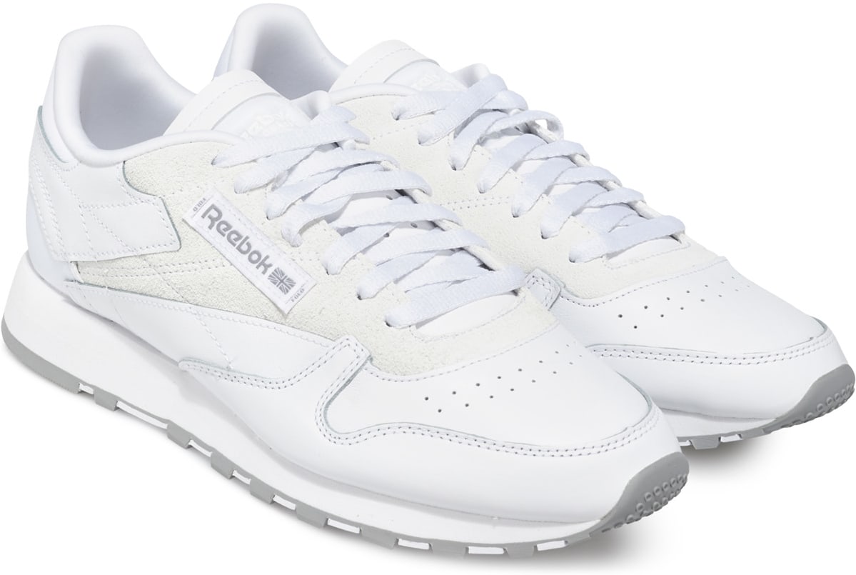 Reebok: White Classic Leather - 4