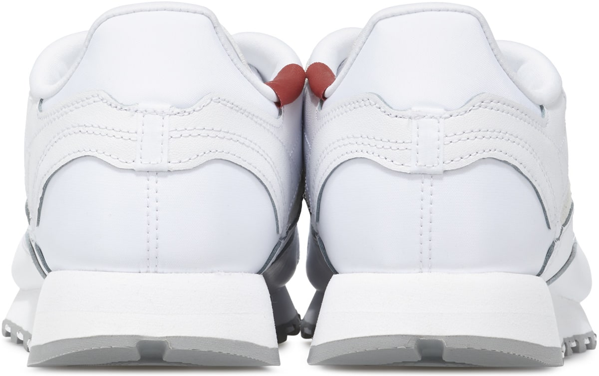 Reebok: White Classic Leather - 5