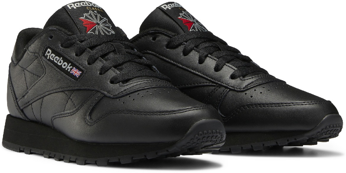 Reebok: Black Classic Leather - 3