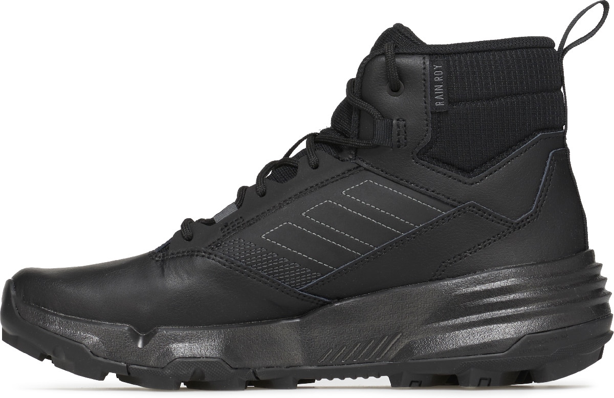 adidas Originals: Black Terrex Unity Leather Mid RAIN.RDY - 2