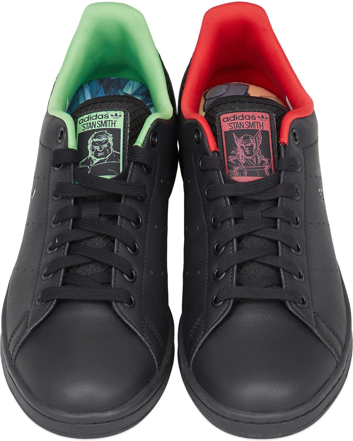 adidas Originals: Black Disney Hulk And Thor Stan Smith - 4