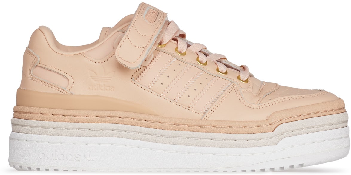 adidas Originals: Pink Triple Platform Low - 1