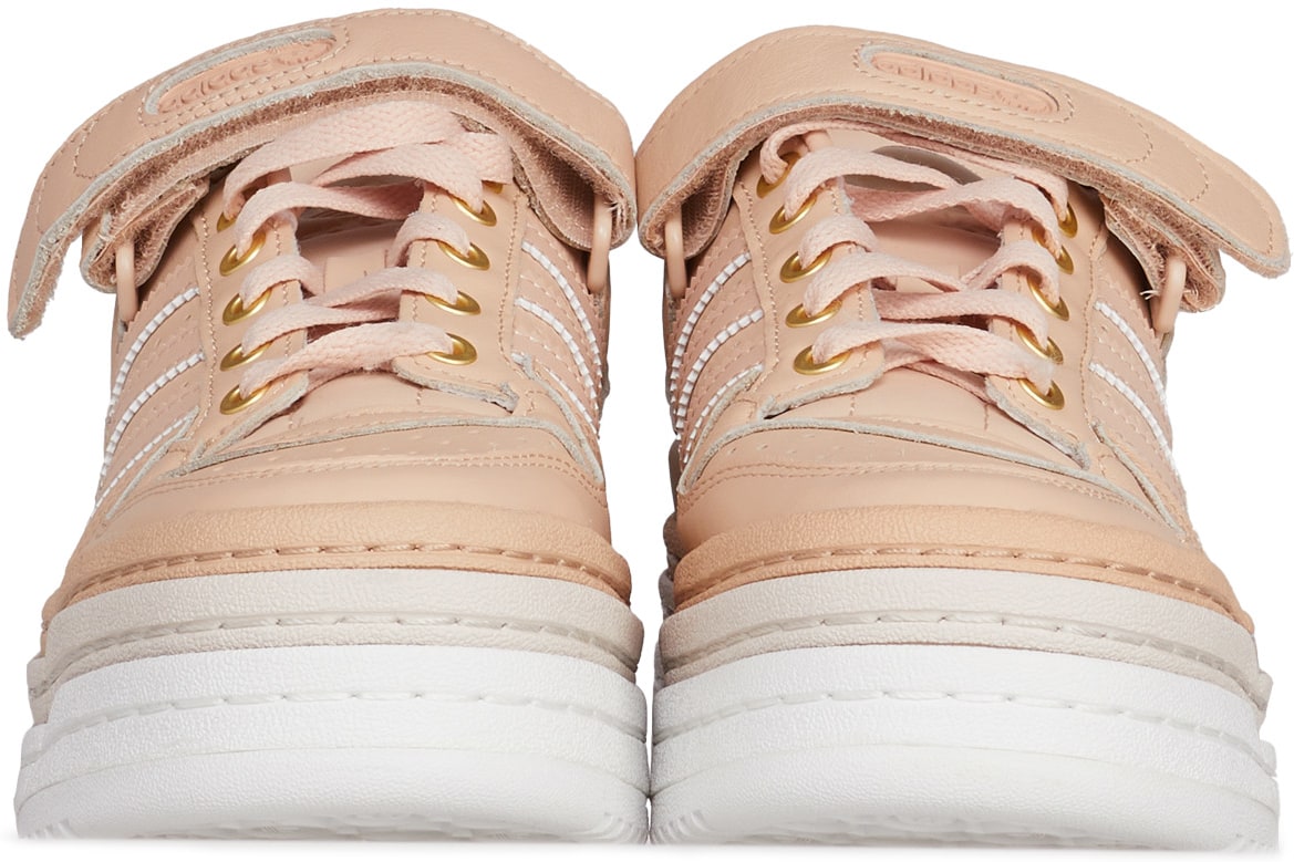 adidas Originals: Pink Triple Platform Low - 3