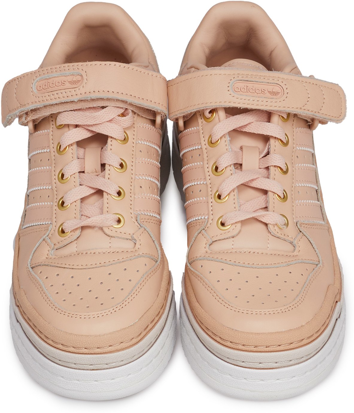 adidas Originals: Pink Triple Platform Low - 4