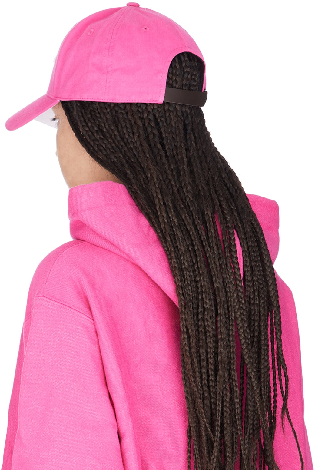 Champion: Pink Classic Twill Baseball Cap - 3