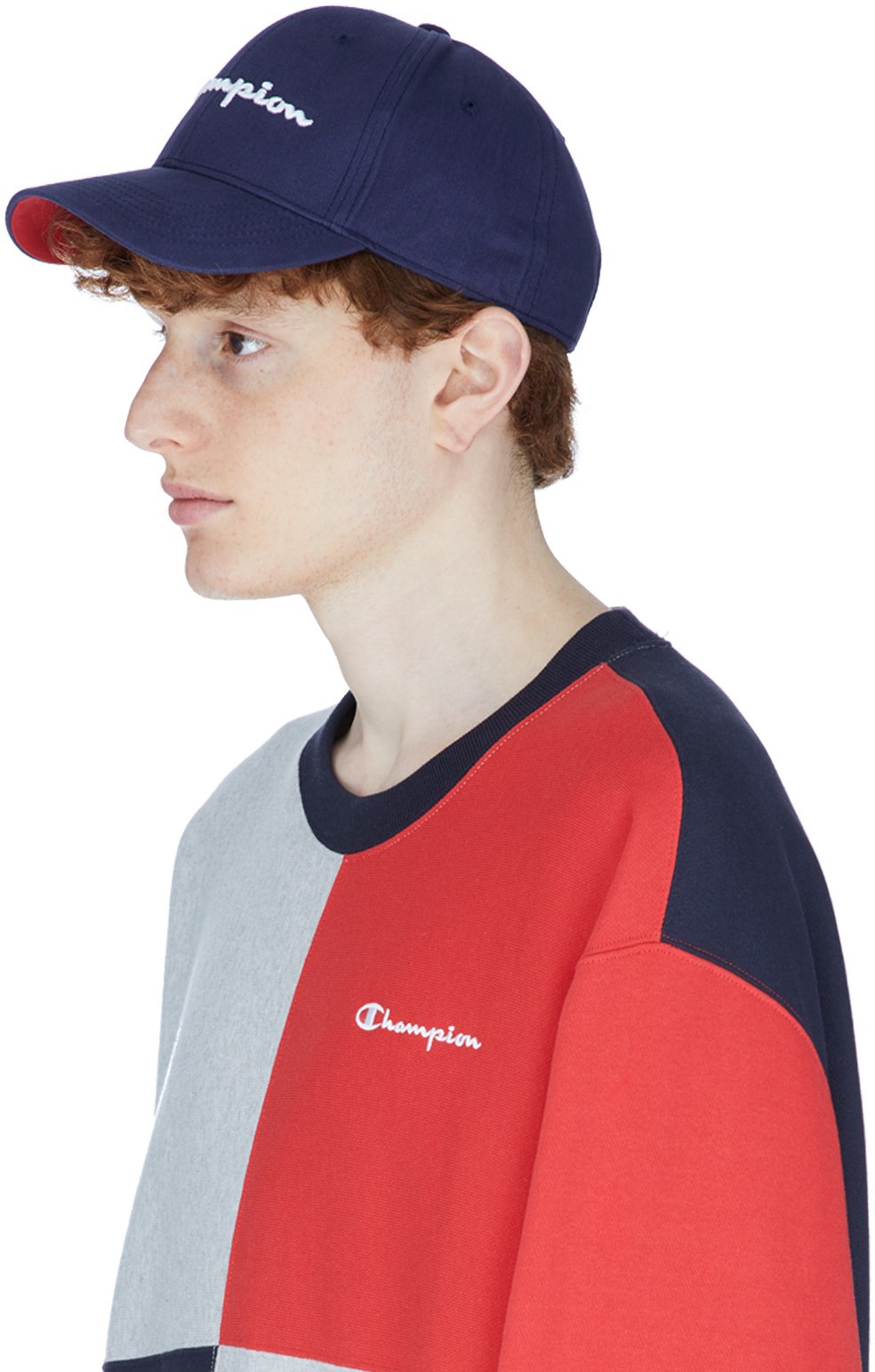 Champion: Blue Classic Twill Baseball Cap - 2