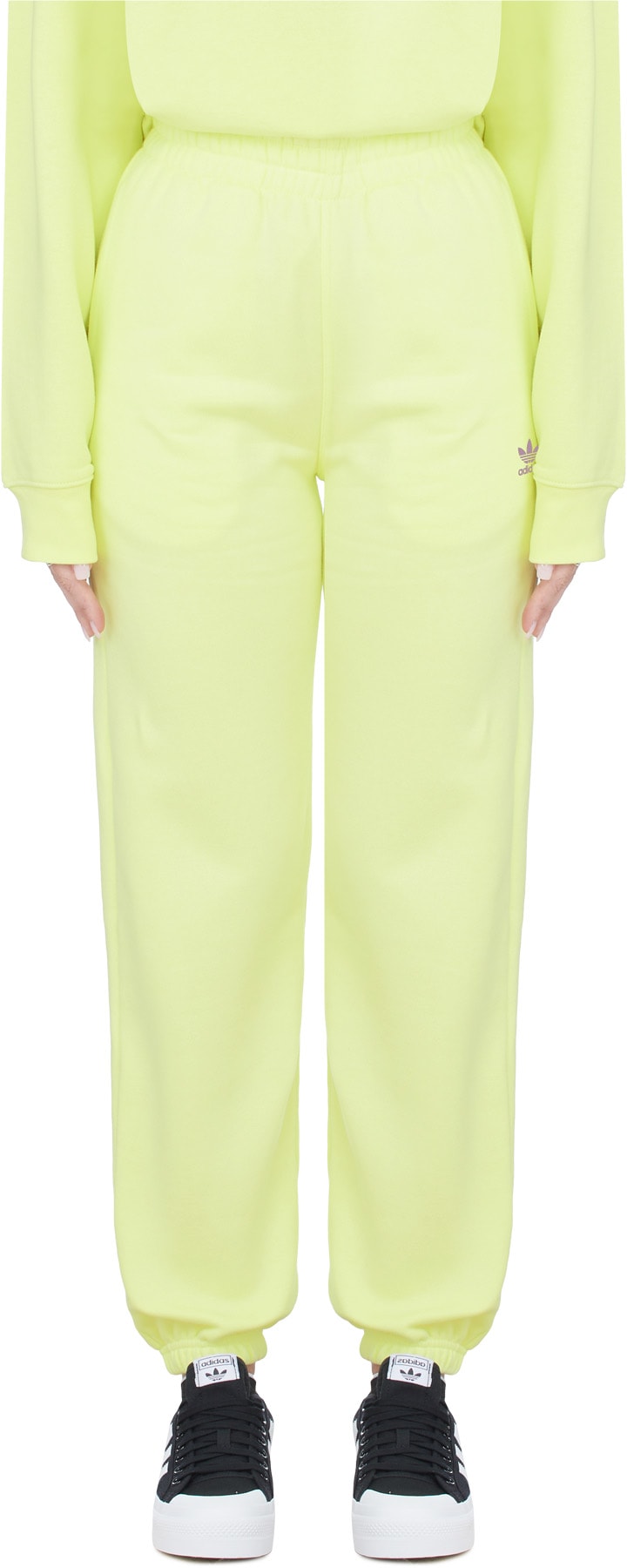 adidas Originals: Jaune Pantalon de Survêtement Adicolor Essentials Jaune - 1