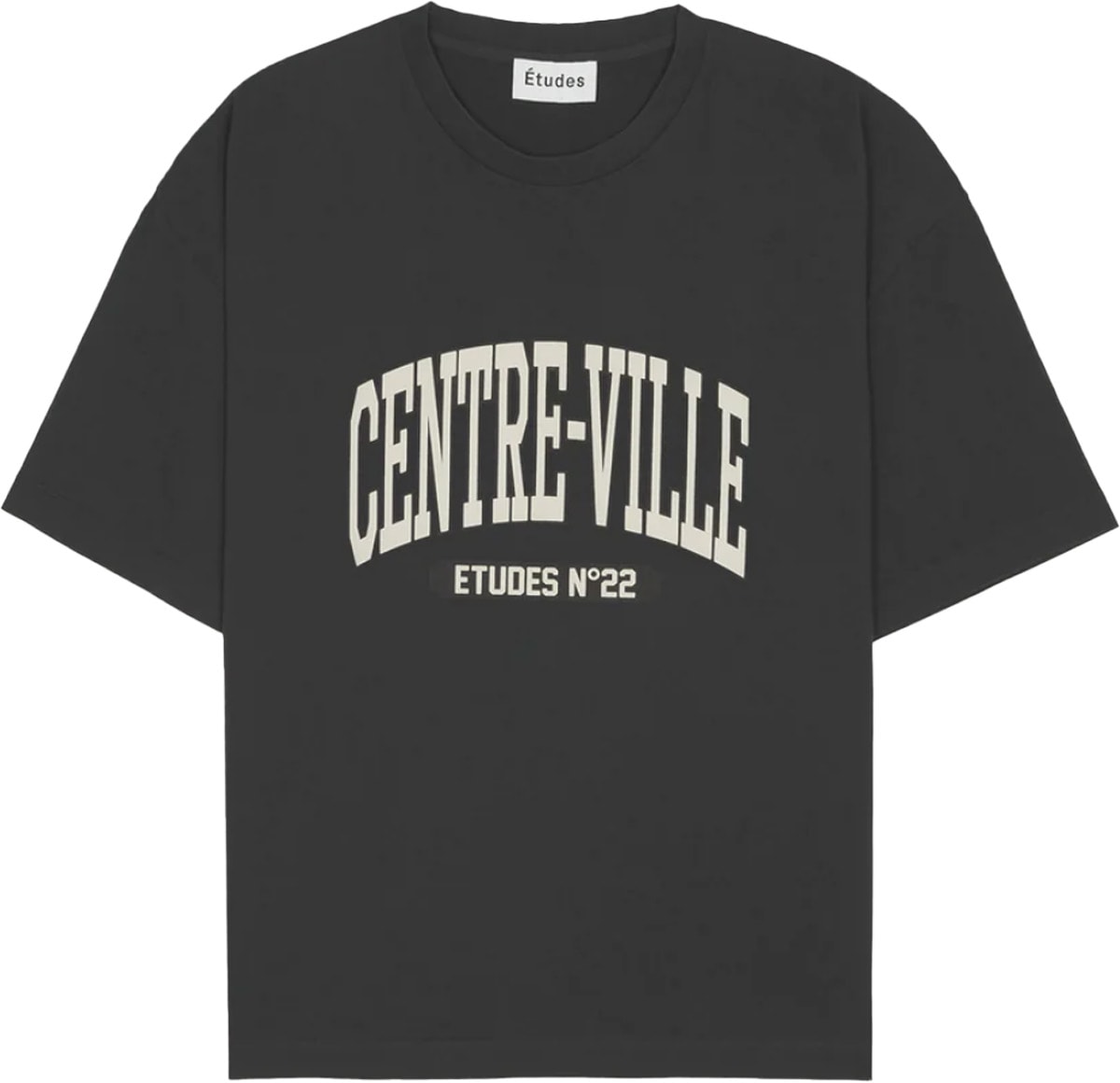 Études: Noir Spirit Centre-Ville T-Shirt Noir - 1