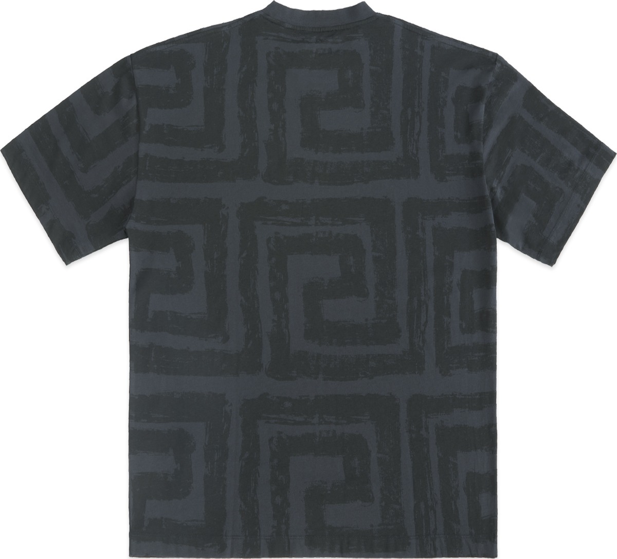 Études: Black Spirit Allover Maze T-Shirt - 2