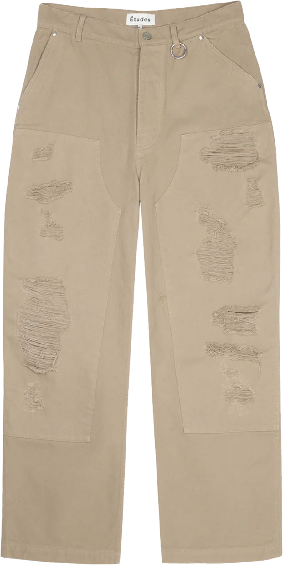 Études: Neutrals Friche Denim Pants - 1