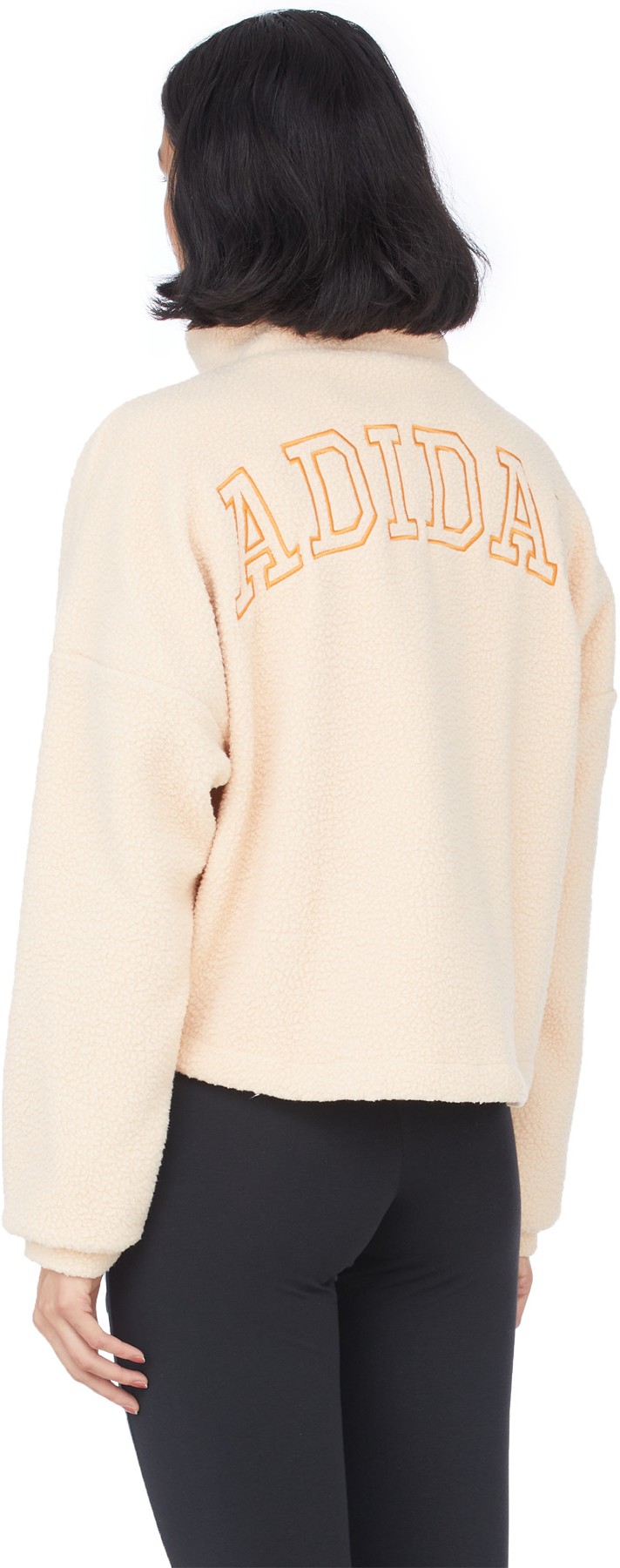 adidas Originals: Pink Sherpa Jacket - 3