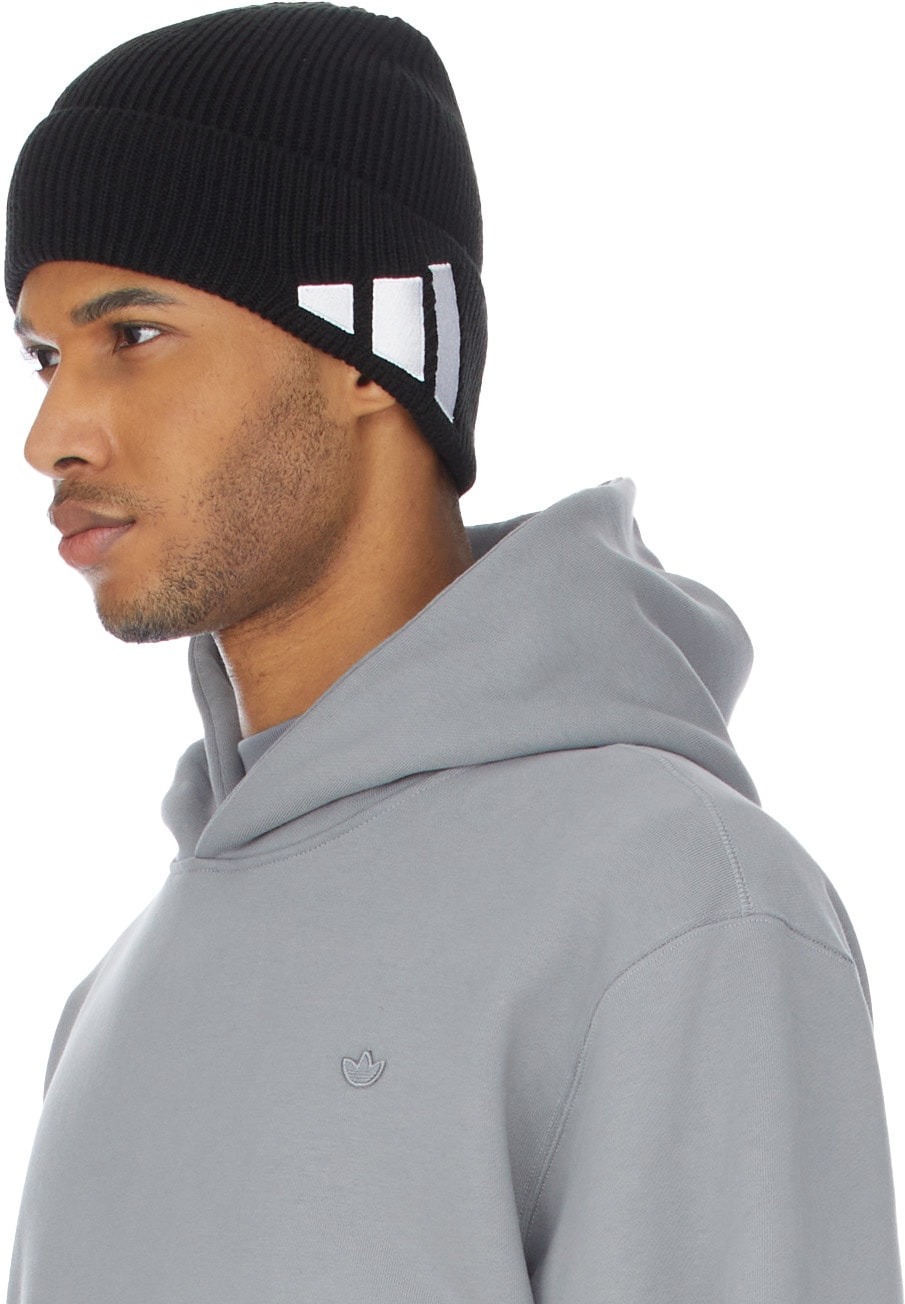 adidas Originals: Black Future Icon Beanie - 3