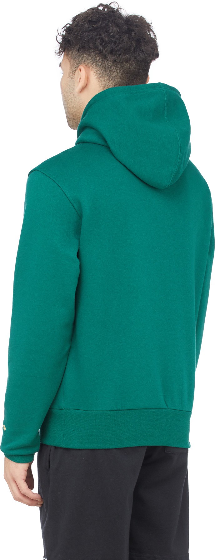 adidas Originals: Green Deco Trefoil Hoodie - 3