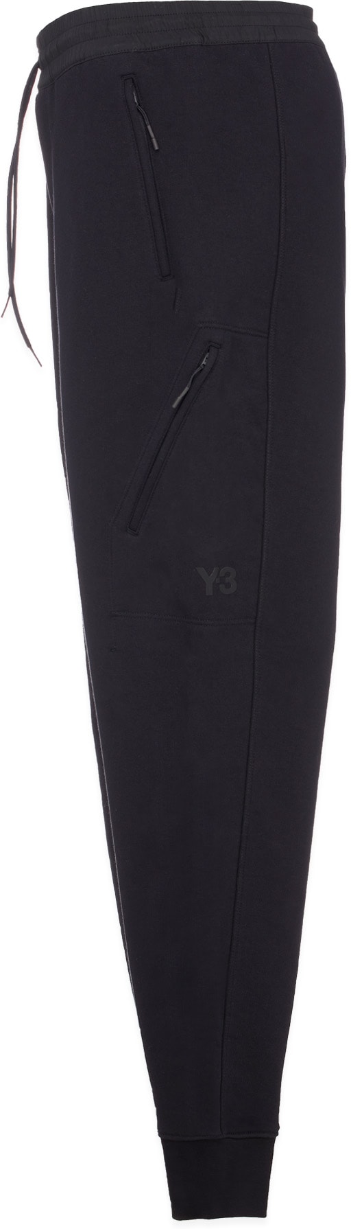 Y-3: Black Classic Terry Utility Pants - 2