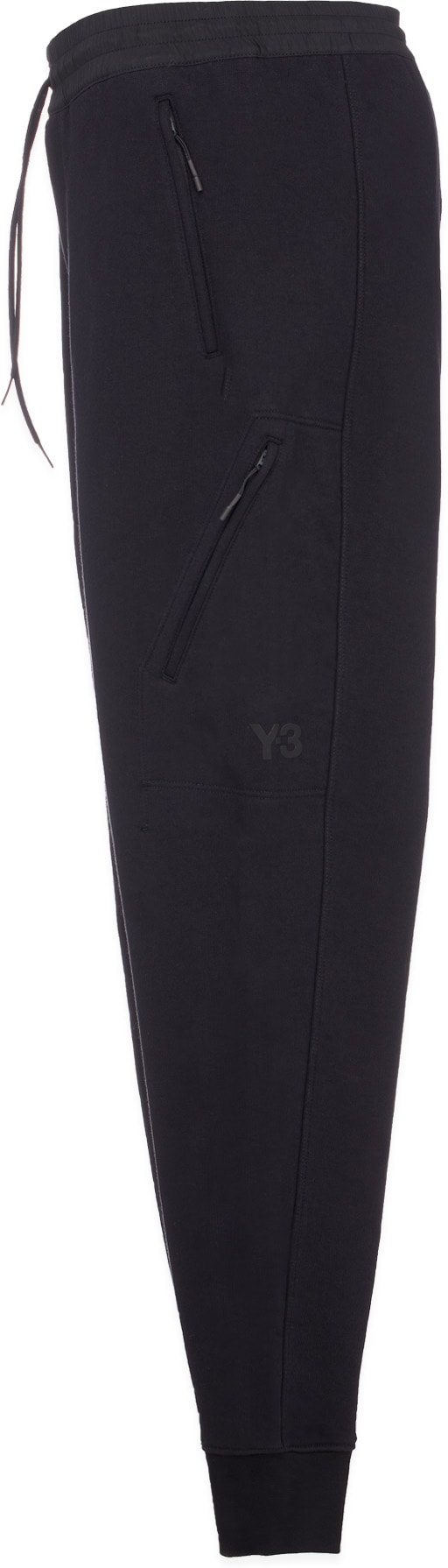 Y-3: Noir Pantalon en tissu anti-déchirures classique Noir - 2