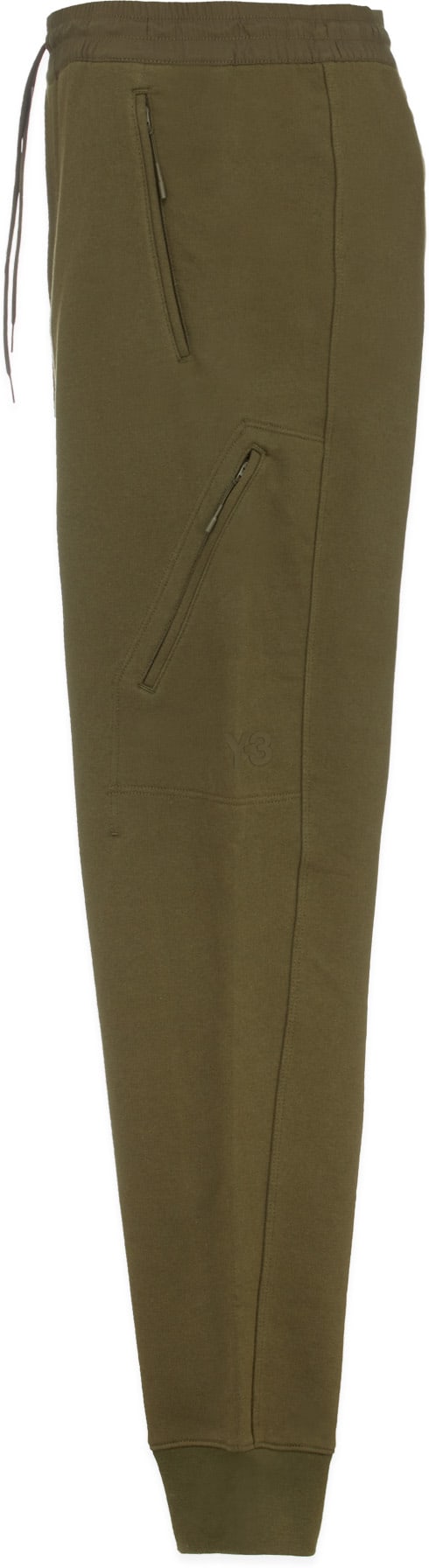 Y-3: Green Classic Terry Utility Pants - 2