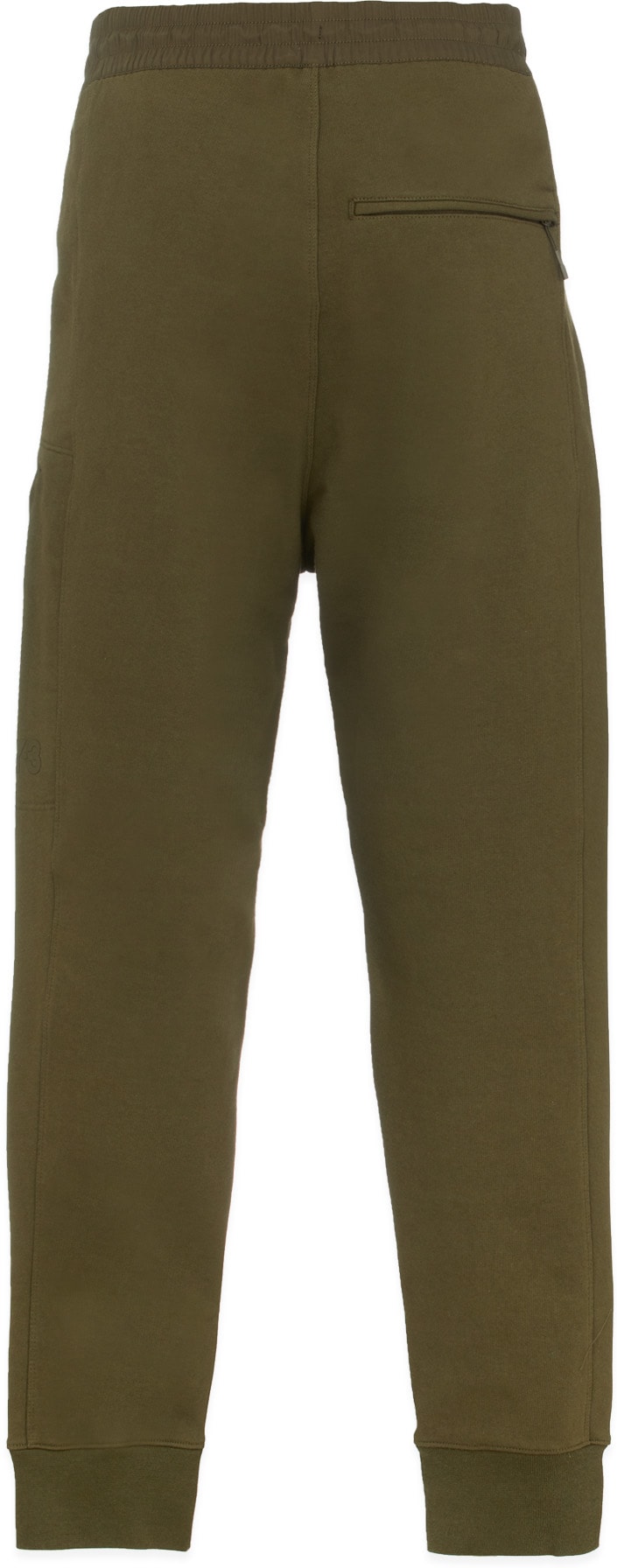 Y-3: Green Classic Terry Utility Pants - 3