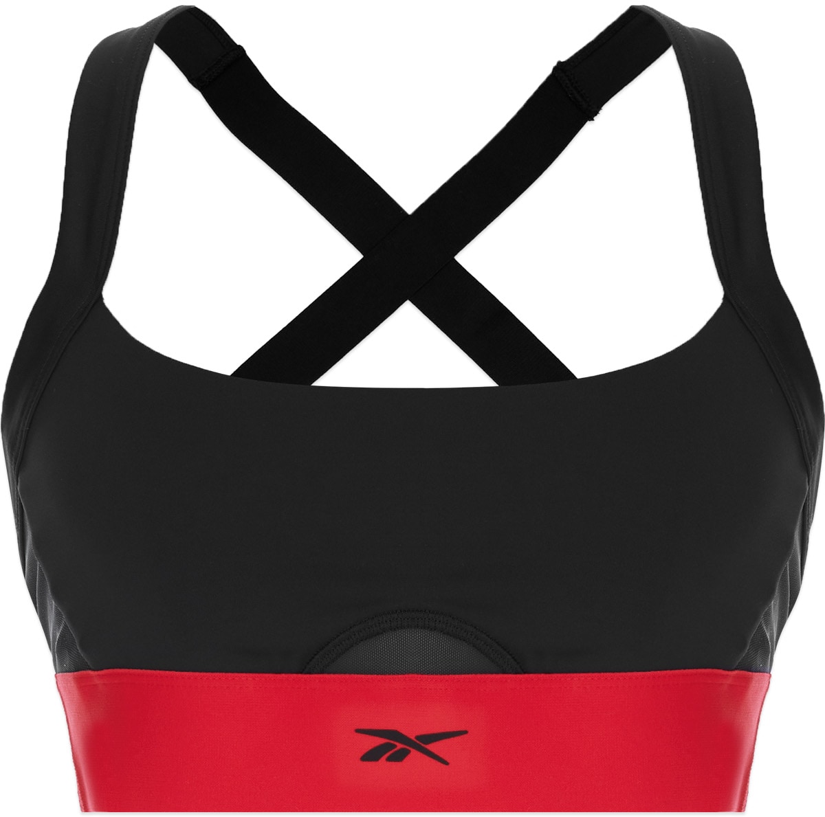 Reebok: Black Reebok x Cardi B Bralette - 1