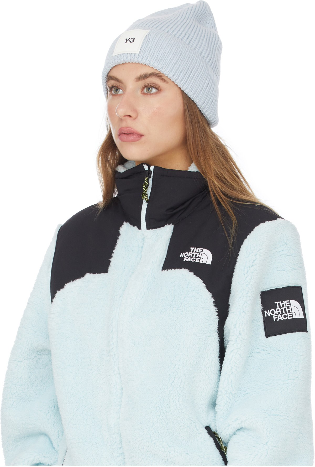 Y-3: Blue Classic Beanie - 4