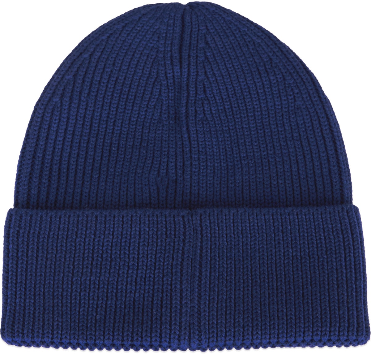 Y-3: Blue Classic Beanie - 2