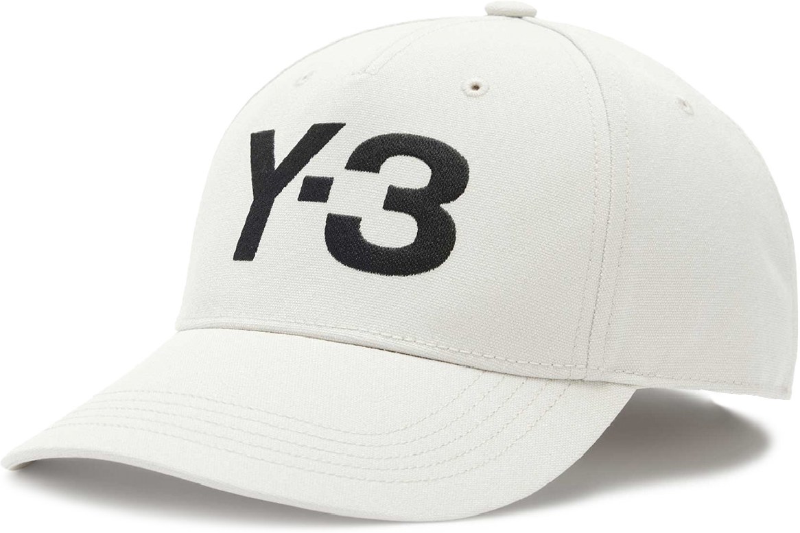 Y-3: Neutrals Logo Cap - 1