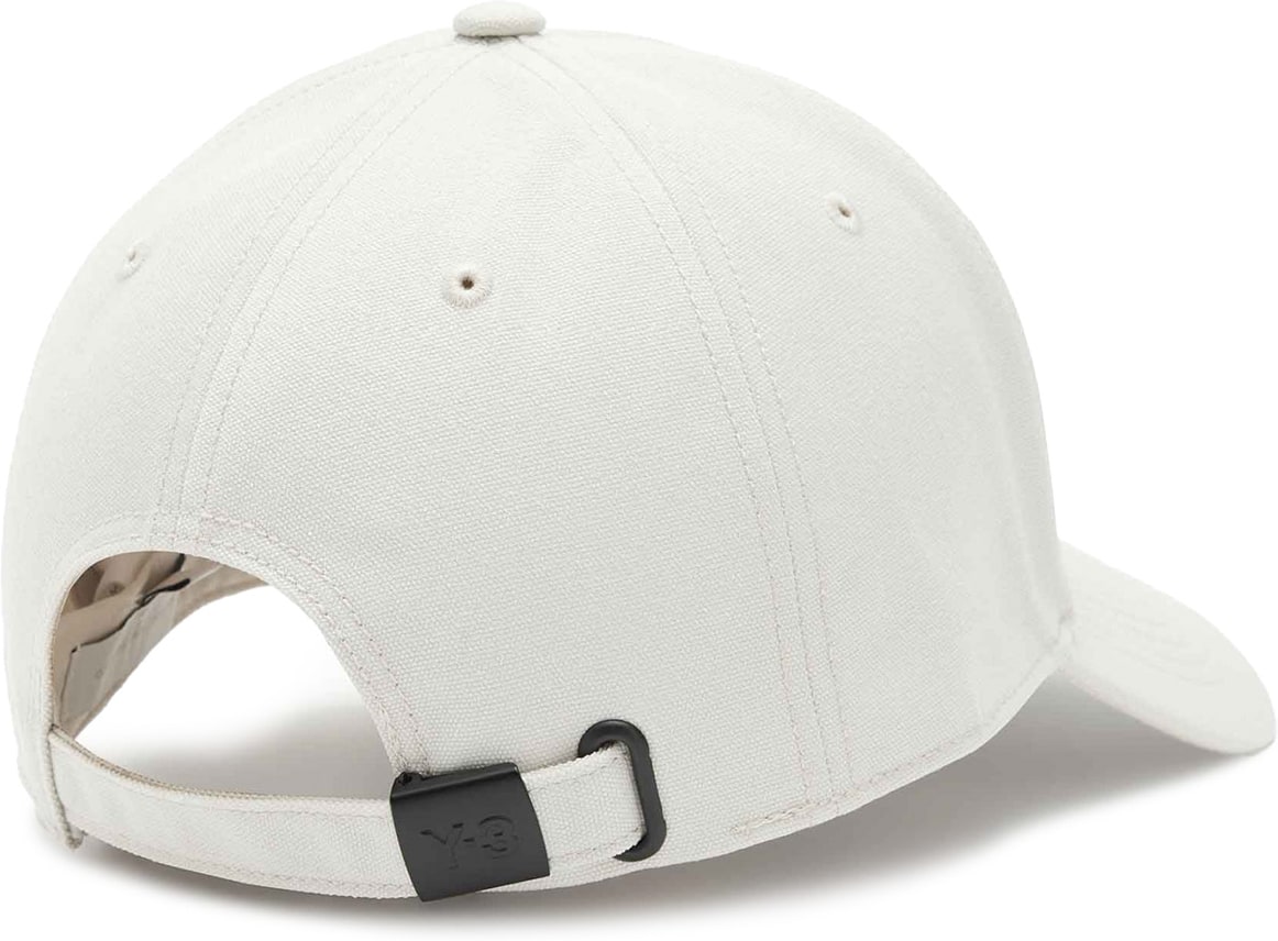 Y-3: Neutrals Logo Cap - 2