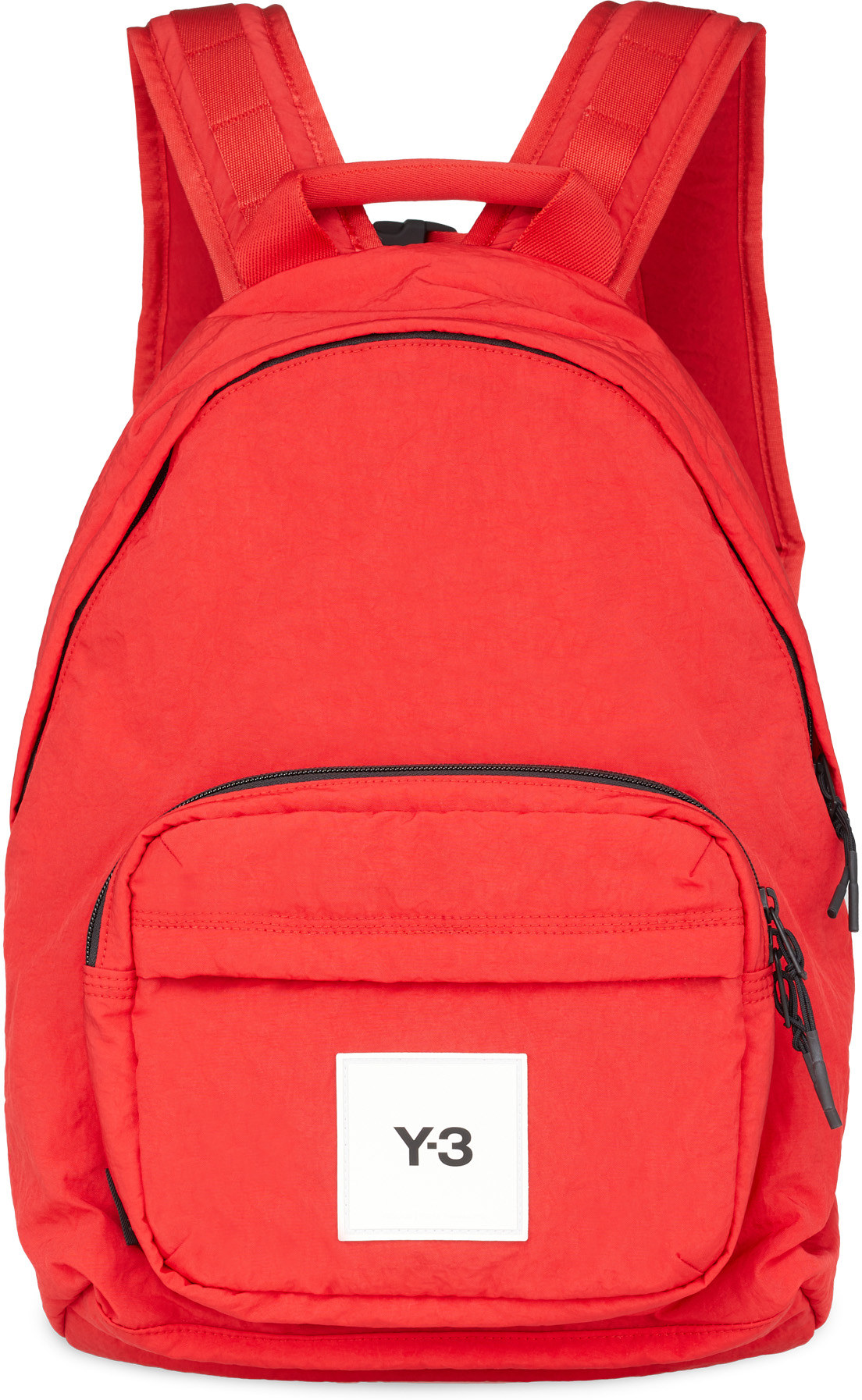 Y-3: Red Techlite Tweak Backpack - 1