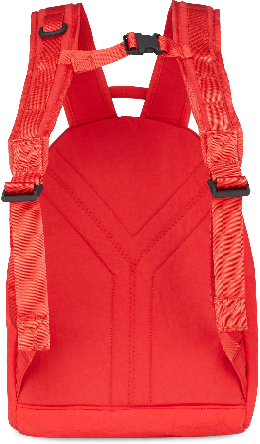 Y-3: Red Techlite Tweak Backpack - 2