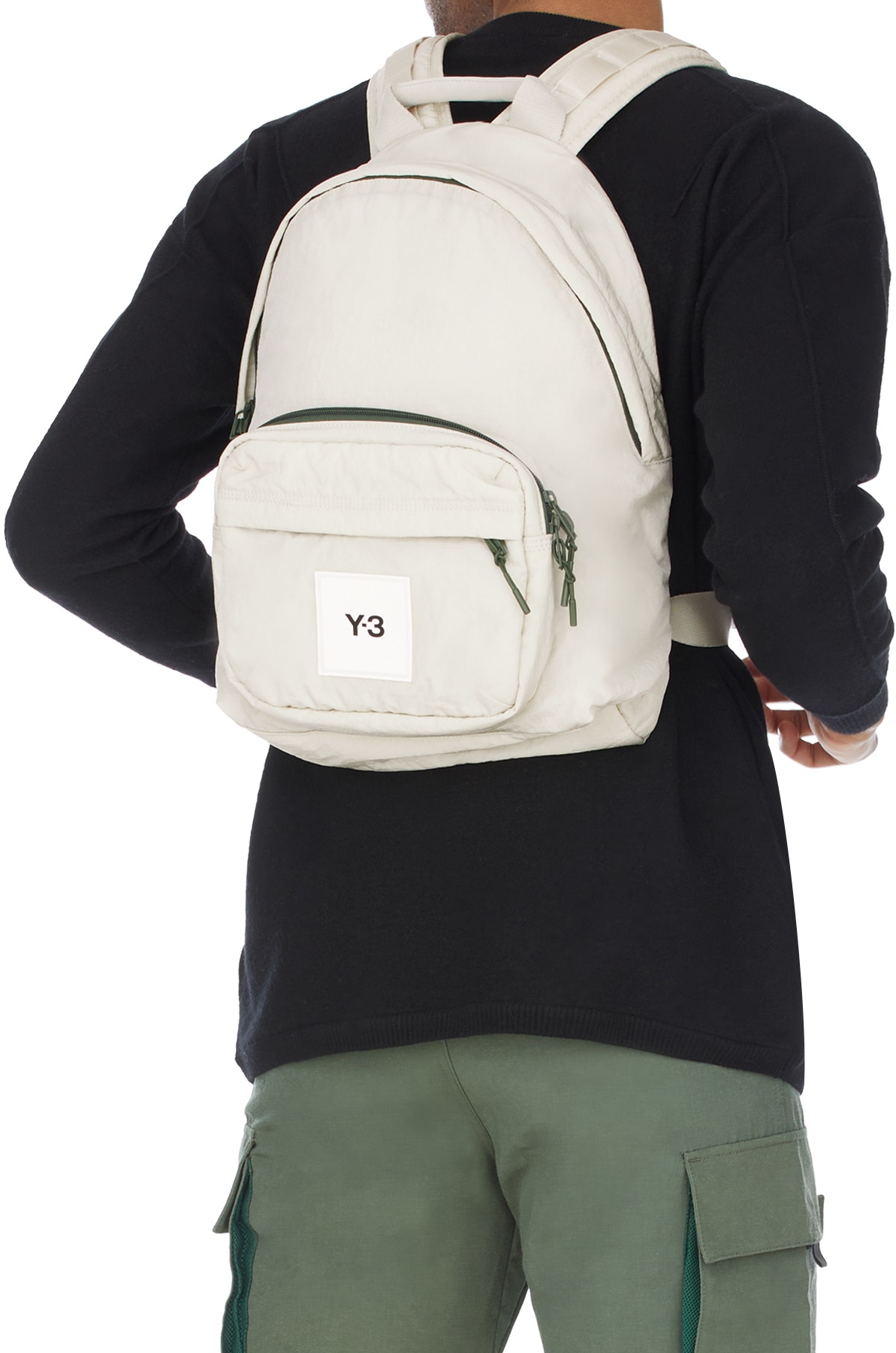 Y-3: Brown Techlite Tweak Backpack - 3