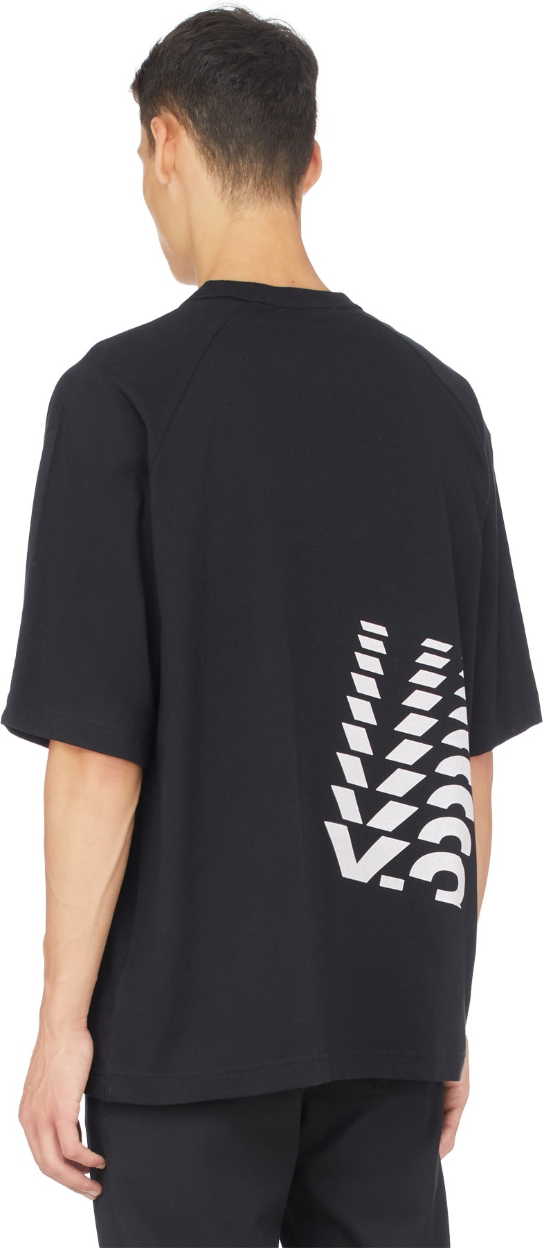 Y-3: Black Optimistic Illusions T-Shirt - 3