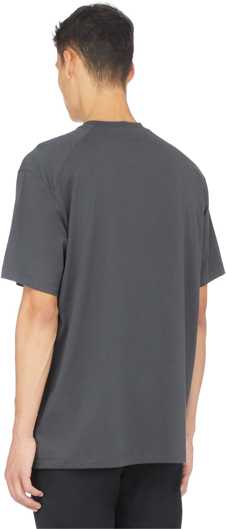 Y-3: Grey Classic Logo T-Shirt - 3