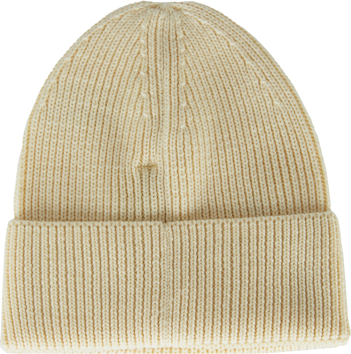 Y-3: Yellow Classic Beanie - 2
