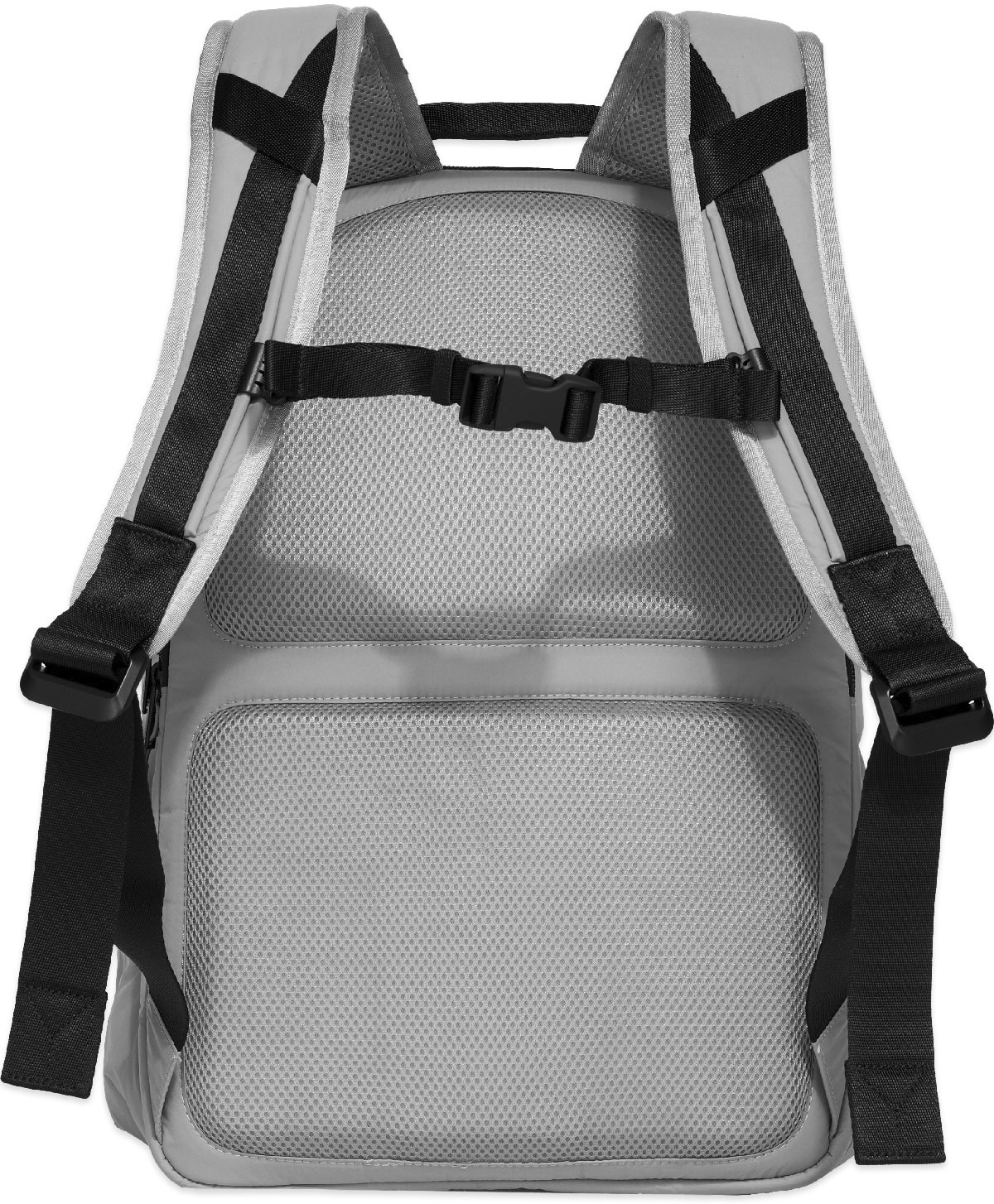 Y-3: Grey Tech Backpack - 2