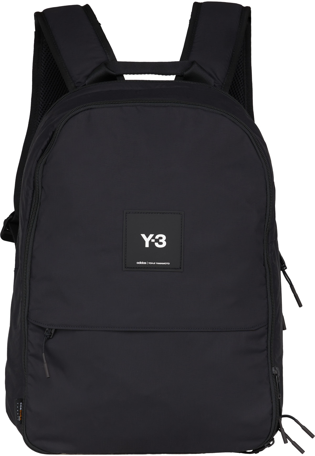 Y-3: Black Tech Backpack - 1