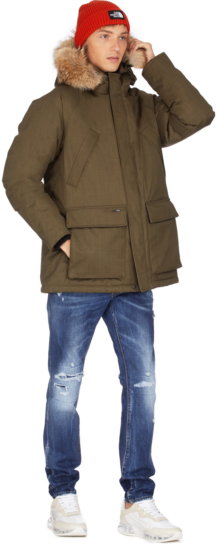 Nobis: Vert Parka Heritage Vert - 4