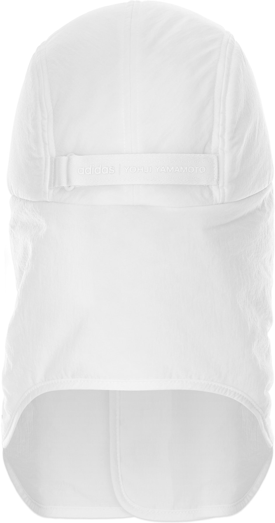 Y-3: Blanc Capuche Cocoon Blanc - 2