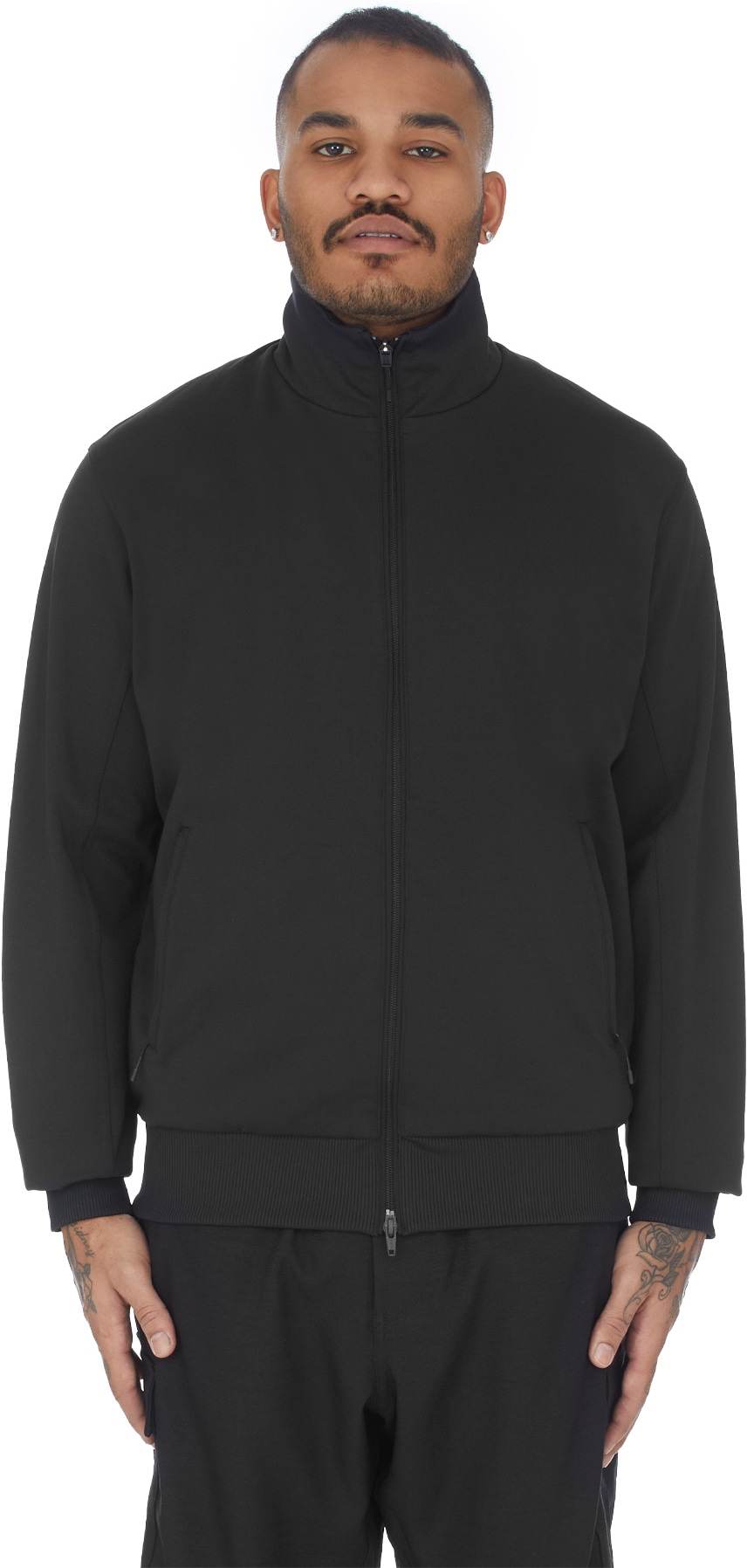 Y-3: Black Classic Track Jacket - 1