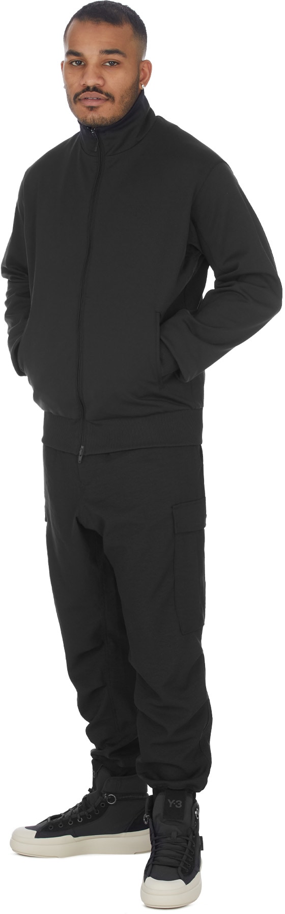 Y-3: Noir Veste de Survêtement Classic Noir - 4