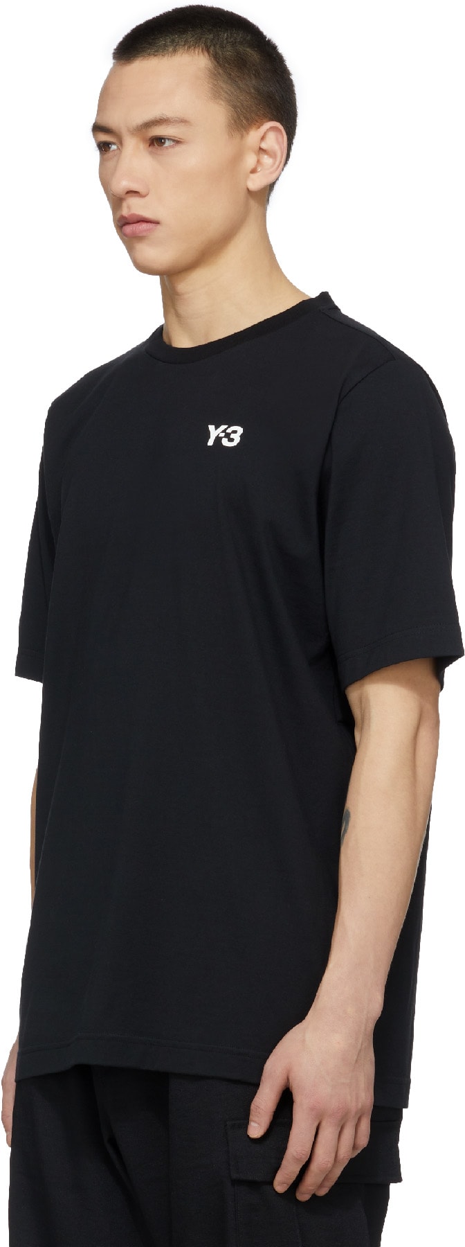 Y-3: Black CH1 Commemorative T-Shirt - 2
